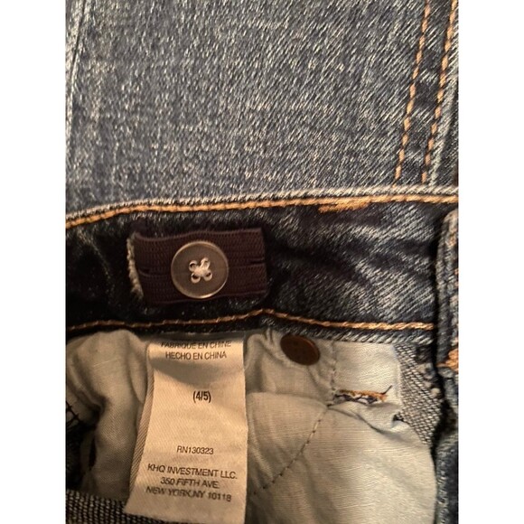 Girls Lucky Brand Distressed with holes Jeans Zoe Skinny 4 / 5 Denim - Picture 8 of 8